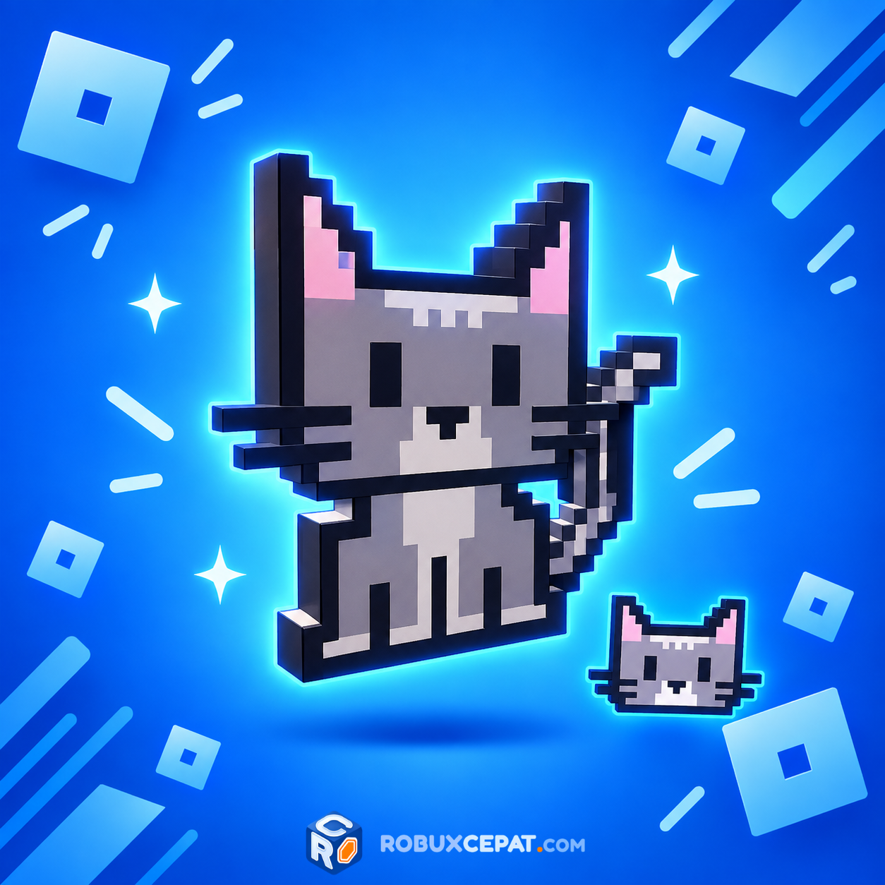 8-Bit Tabby Cat